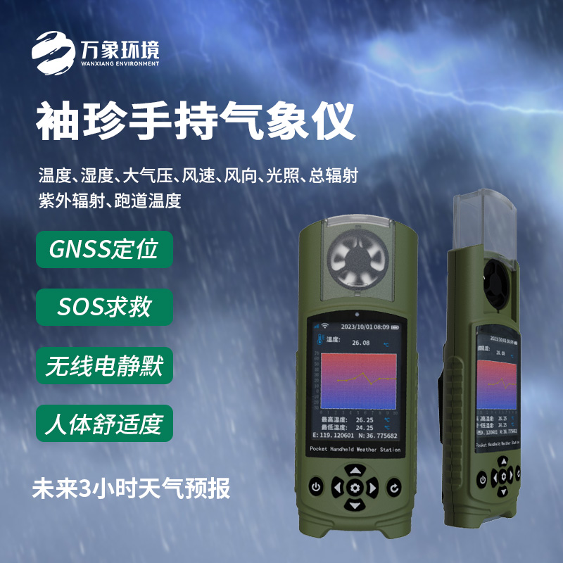 電子氣象儀可穿戴，方便實(shí)用！