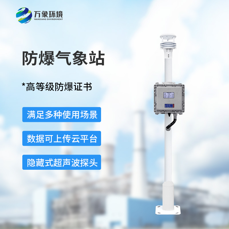 煤氣區域防爆型小型氣象站