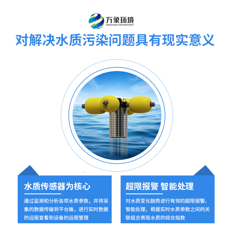 立桿水質(zhì)監測站：水產(chǎn)養殖、污水治理、水庫、河道等場(chǎng)所都適用